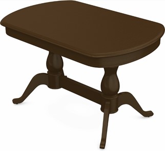 Кухонный раскладной стол Фабрицио-2 исп. Мыло 1600, Тон 4 (Морилка/Эмаль) в Кургане