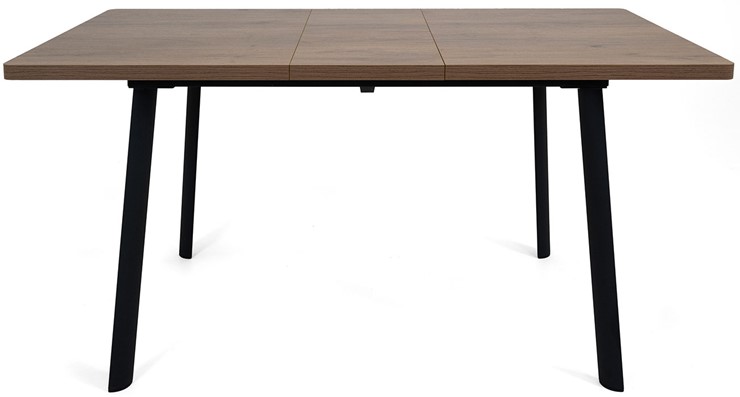 Кухонный раздвижной стол Дали-1L(ноги черные, дуб табако) в Шадринске - изображение 5