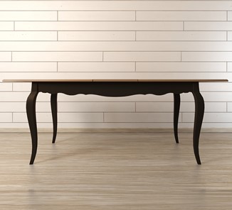 Кухонный раздвижной стол Leontina (ST9338BLK) Черный в Шадринске - предосмотр 1