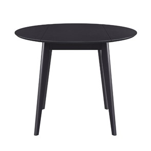 Кухонный раздвижной стол Орион Drop Leaf 100, Черный в Шадринске