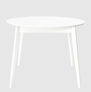 Обеденный раздвижной стол Орион Classic Plus 100, Белый в Шадринске
