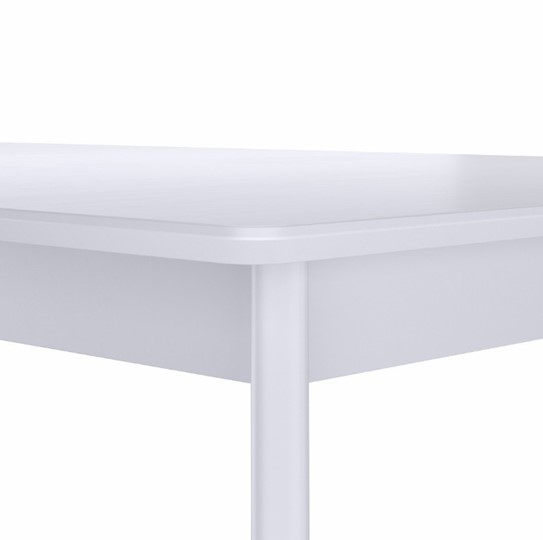Кухонный раздвижной стол Пегас Classic Plus 120, Белый в Шадринске - изображение 3