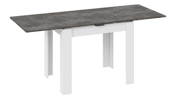 Кухонный стол раскладной Промо тип 3 (Белый/Ателье темный) в Шадринске - предосмотр 1
