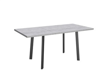 Раздвижной стол Робин, опоры прямые, цемент светлый в Шадринске - предосмотр 4