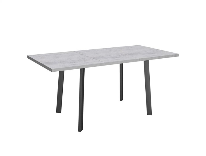 Раздвижной стол Робин, опоры прямые, цемент светлый в Кургане - изображение 4