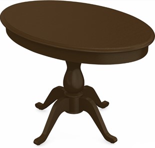 Кухонный раздвижной стол Фабрицио-1 исп. Эллипс, Тон 4 Покраска + патина (в местах фрезеровки) в Кургане
