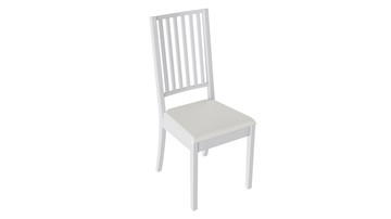 Обеденный стул Родос 2 (Белый матовый/тк № 166) в Кургане