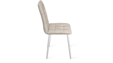 Кухонный стул Аспен К1С (Белый матовый/Микровелюр Duna Brilliant) в Шадринске - предосмотр 1