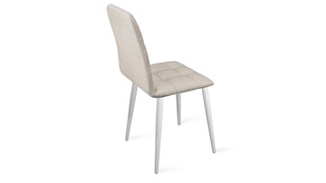 Кухонный стул Аспен К1С (Белый матовый/Микровелюр Duna Brilliant) в Шадринске - предосмотр 2