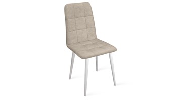 Кухонный стул Аспен К1С (Белый матовый/Микровелюр Duna Brilliant) в Шадринске - предосмотр