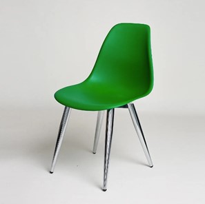 Обеденный стул DSL 110 Milan Chrom (зеленый) в Шадринске