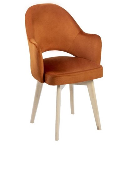 Обеденный стул Клео Массив, ножки Черешня в Шадринске - изображение 4