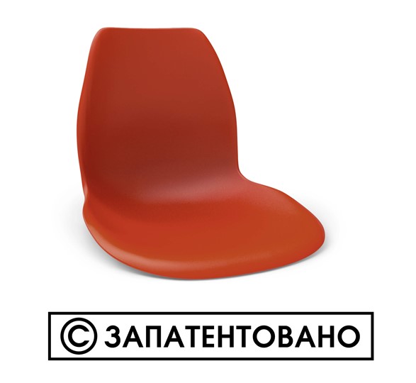 Стул SHT-ST29/S100 (оранжевый ral2003/черный муар) в Шадринске - изображение 6
