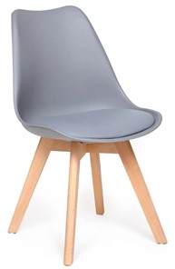 Обеденный стул TULIP (mod. 73) 48,5х52,5х83 серый арт.14209 в Шадринске