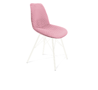 Обеденный стул SHT-ST29-С22 / SHT-S37 (розовый зефир/белый муар) в Кургане