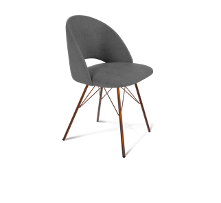 Обеденный стул SHT-ST34 / SHT-S37 (платиново-серый/медный металлик) в Кургане