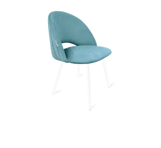 Обеденный стул SHT-ST34-1 / SHT-S95-1 (голубая пастель/белый муар) в Кургане