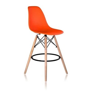 Барный стул DSL 110 Wood bar (оранжевый) в Шадринске