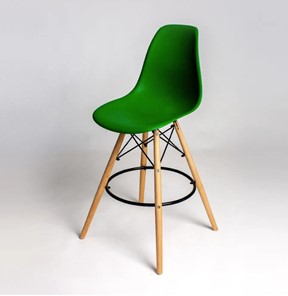 Барный стул DSL 110 Wood bar (Зеленый) в Шадринске