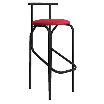 Барный стул Jola black, кожзам V в Кургане - изображение