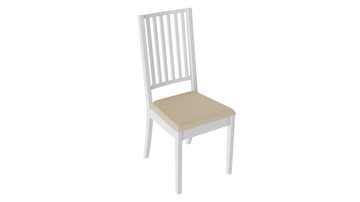 Обеденный стул Родос 2 (Белый матовый/тк № 108) в Кургане