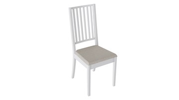Обеденный стул Родос 2 (Белый матовый/тк № 110) в Кургане