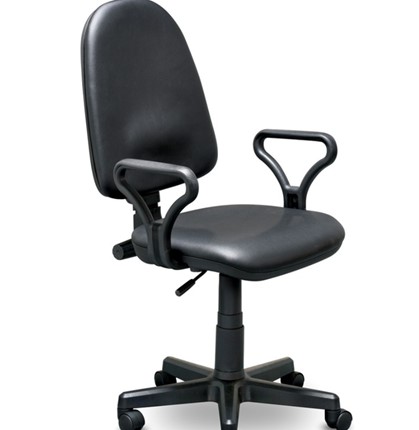 Кресло офисное Prestige GTPRN, кож/зам V4 в Шадринске - изображение