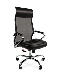 Офисное кресло CHAIRMAN 700 сетка, цвет черный в Шадринске