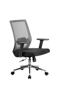 Кресло компьютерное Riva Chair 851E (Серый) в Шадринске