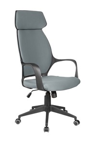 Офисное кресло Riva Chair 7272 (Серый/черный) в Кургане