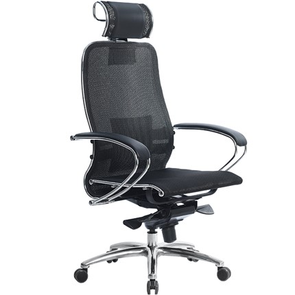 Офисное кресло Samurai S-2.04, черный плюс в Шадринске - изображение