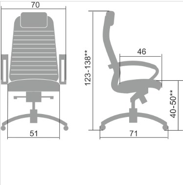 Офисное кресло Samurai KL-1.041 черный в Шадринске - изображение 1