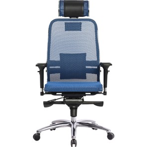 Кресло офисное Samurai S-3.04, синий в Шадринске - предосмотр 1