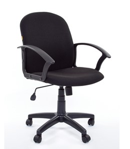 Компьютерное кресло CHAIRMAN 681 Ткань C-3 черное в Шадринске - предосмотр