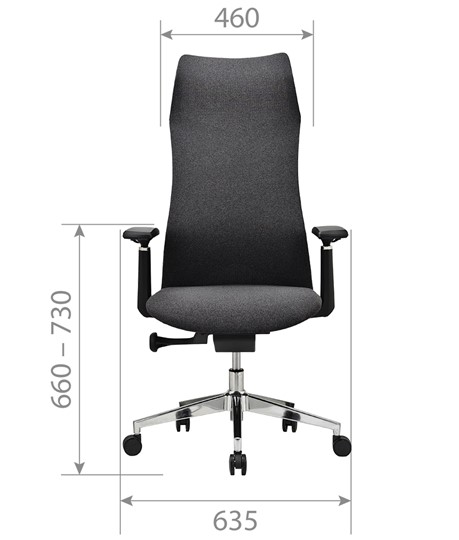 Офисное кресло CHAIRMAN 583 ткань светло-серая в Кургане - изображение 4