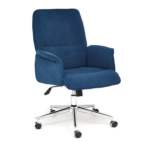 Компьютерное кресло YORK флок, синий, арт.13862 в Шадринске