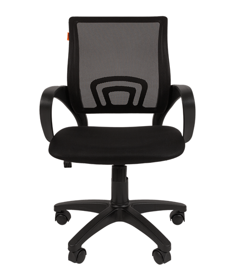 Кресло компьютерное CHAIRMAN 696 black Сетчатый акрил DW62 черный в Шадринске - изображение 1