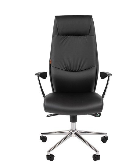 Офисное кресло CHAIRMAN Vista Экокожа премиум черная в Шадринске - изображение 5