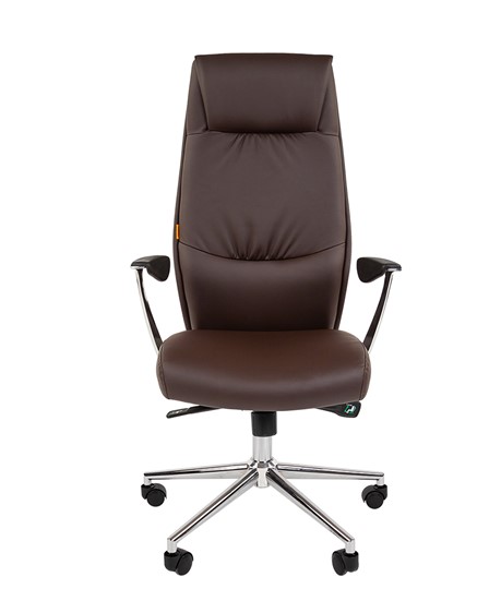 Офисное кресло CHAIRMAN Vista Экокожа премиум коричневая (vista) в Шадринске - изображение 3