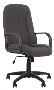 Кресло для офиса CLASSIC (PL64) ткань CAGLIARI серый С38 в Шадринске