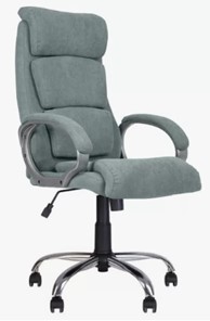 Кресло для офиса DELTA (CHR68) ткань SORO 34 в Шадринске