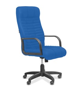 Кресло для руководителя Атлант, ткань TW / синяя в Кургане