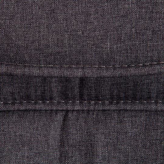 Офисное кресло BERGAMO Хром (22) ткань, темно-серый, F68 арт.19399 в Кургане - изображение 10
