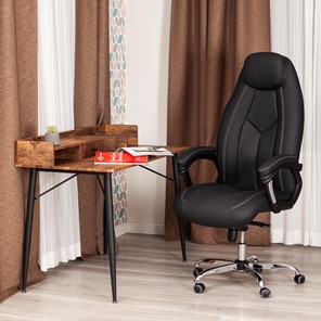Офисное кресло BOSS Lux, кож/зам, черный, арт.21151 в Шадринске - предосмотр 12
