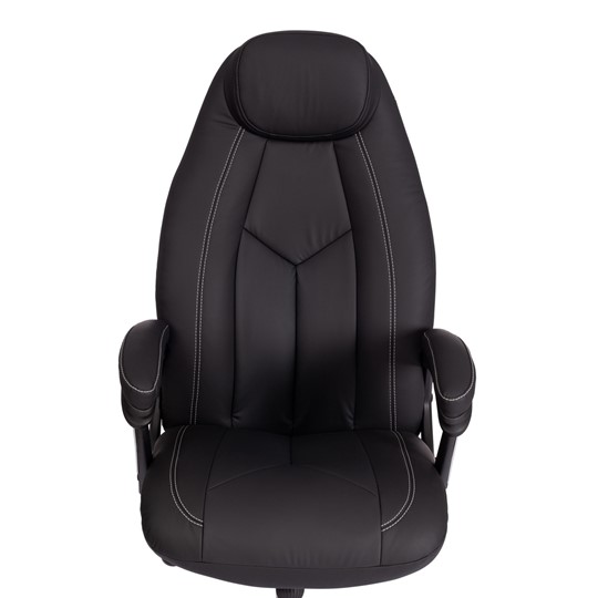 Офисное кресло BOSS Lux, кож/зам, черный, арт.21151 в Шадринске - изображение 6