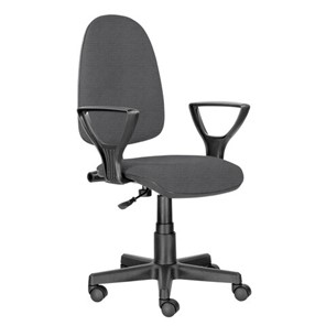 Офисное кресло Brabix Prestige Ergo MG-311 (регулируемая эргономичная спинка, ткань, серое) 531874 в Шадринске