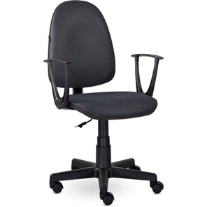 Кресло офисное Brabix Prestige Start MG-312 (эргономичная спинка, ткань, серое) 531923 в Шадринске