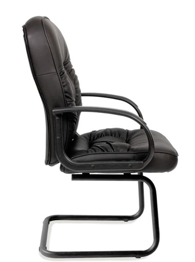 Компьютерное кресло CHAIRMAN 416V экокожа черная в Шадринске - изображение 5