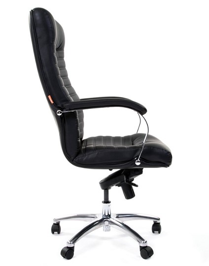 Кресло CHAIRMAN 480 экожа черная в Шадринске - изображение 2