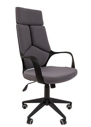 Кресло компьютерное CHAIRMAN 525, серое в Шадринске - изображение
